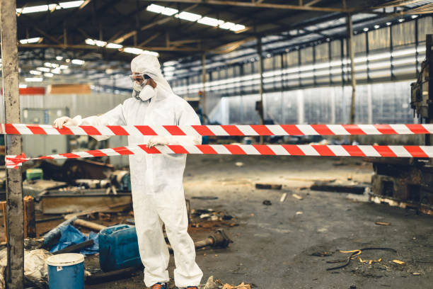 Professional Biohazard technician working in Windham, NH